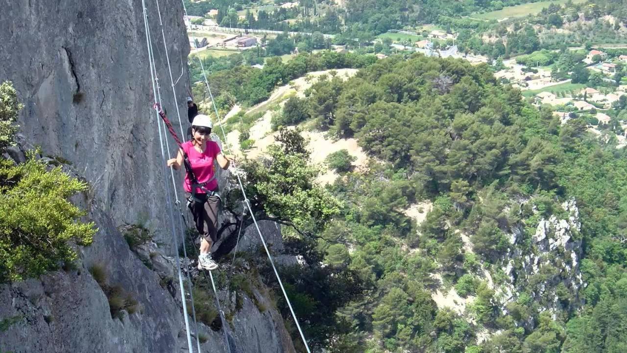 Les Chambres D'Hotes Du Mas Face Au Ventoux Plaisians Eksteriør billede